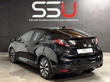 Honda Civic IX Hatchback 5d Facelifting 1.4 i-VTEC 100KM 2016 Honda Civic 1.4 16V 100 KM Elegance Kamera Nawigacja LED ALU Gwarancja SSU, zdjęcie 11