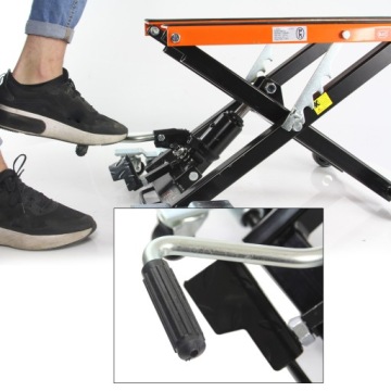 СЕРВИСНЫЙ ПОДЪЕМНИК ДЛЯ МОТОЦИКЛОВ ГИДРАВЛИЧЕСКАЯ СТОЙКА ATV QUADS CROSS 500 КГ