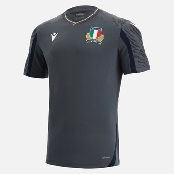 KOSZULKA TRENINGOWA MACRON ITALIA RUGBY 3XL