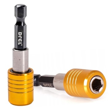 Uchwyt Adapter Magnetyczny Końcówka Do Bitów 1/4'' 60MM SZYBKOMOCUJĄCY
