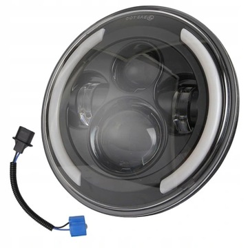 1 PC 200W 7 cali Offroad Okrągłe światło Led Jeep