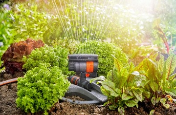 GARDENA Дождеватель осциллирующий Aquazoom Compact 3-18м