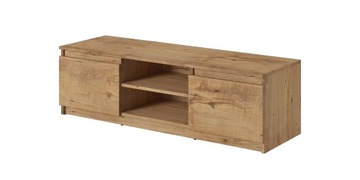 szafka RTV DINGO 120 cm, lowboard komoda pod TV
