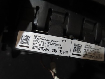 AIRBAG ULOŽENÍ ŘIDIČE SKODA OE 5E0880201