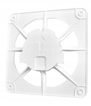 РЕШЕТКА ВЕНТИЛЯЦИОННАЯ БЕЛАЯ 150х150мм ЗОЛОТО