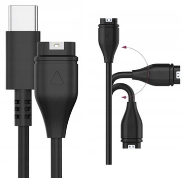 Кабель зарядного устройства Кабель USB-C Type-C для Garmin Fenix ​​7 PRO