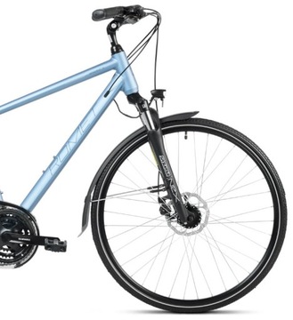 Велосипед ROMET Wagant 4 2023 сине-темно-синий 21