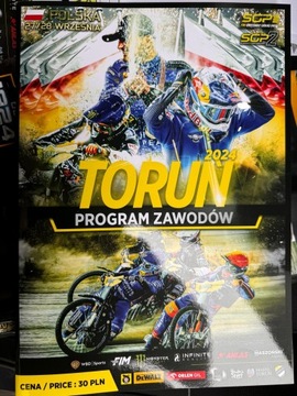 PROGRAM FIM SPEEDWAY GRAND PRIX POLSKI TORUŃ 27/28.09.2024