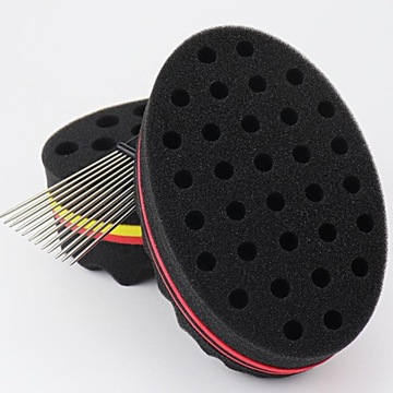 Губка для волос Щетка для волос Волна Губка для волос с большим отверстием