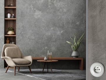 РАМКА ЛОФТ РЕТРО ТРОЙНАЯ 227x85мм БЕЛАЯ JLM