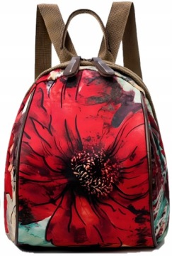 ЖЕНСКИЙ РЮКЗАК СУМКА МАЛЕНЬКИЙ ГОРОДСКОЙ РЮКЗАК СТИЛЬНЫЙ В ЦВЕТАХ 2В1