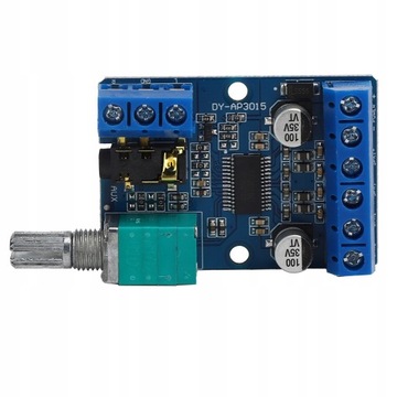 Плата цифрового усилителя мощности 30Втх2 12