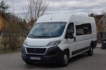 Fiat Ducato IV Furgon 2.3 MultiJet  130KM 2019 Fiat Ducato 2.3D VIP 9-Osobowy Długi z paką Salon Polska Klima