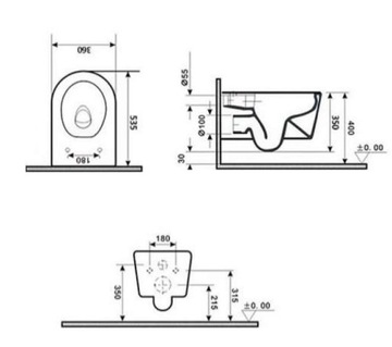 УНИТАЗ VELDMAN БЕЗОБЕДНИК СИДЕНЬЕ TORNADO VIVO SLIM PREMIUM