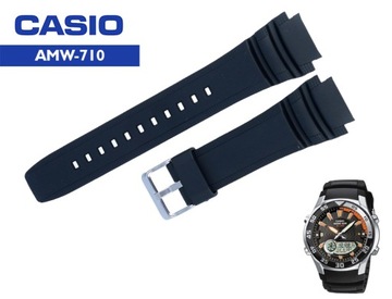 Pasek Do Zegarka Casio AMW-710-1AV Czarny