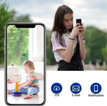 НАРУЖНАЯ ВРАЩАЮЩАЯСЯ IP-КАМЕРА FULL HD WIFI 4-кратный ЗУМ