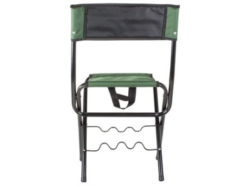 СТУЛ ДЛЯ РЫБАЛКИ ТУРИСТИЧЕСКИЙ, СКЛАДНОЙ, СО СПИНКОЙ И ДЕРЖАТЕЛЕМ ДЛЯ УДОЧКИ