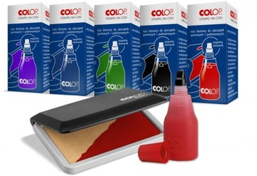 Штамповые чернила Colop, 25 мл, красные, 5 шт.