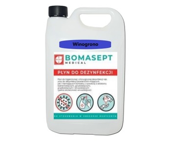 ZAPACHOWY PŁYN DO DEZYNFEKCJI RAK - WINOGRONO 5L