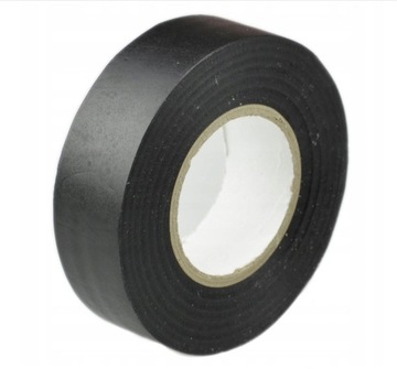 TAŚMA IZOLACYJNA DO PRZEWODÓW KABEL CZARNA 19mm 20MB