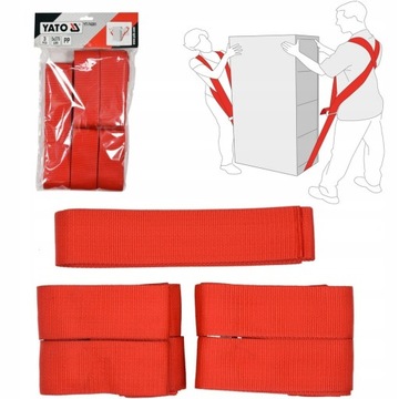 YATO PASY TRANSPORTOWE DO PRZENOSZENIA MEBLI 3EL