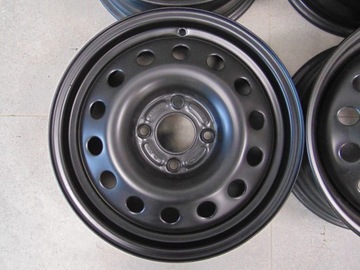 4× DISK OCELOVÝ FORD OE FIESTA MK6 FOCUS MK1 FUSION 6.0" X 15" 4X108 ET 52,5