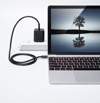 VENTION USB 3.1, 2 порта Type-C, быстрая зарядка QC, 3 А — 1 м