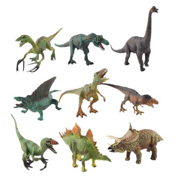 Impreza dinozaurów faworyzuje rzeźbę modelu d