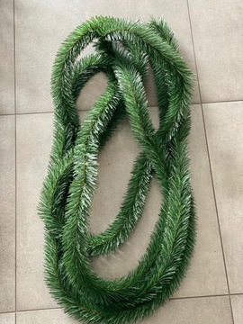 Елочная гирлянда, ветки для венков, пасхальные композиции 8 м 10 см.