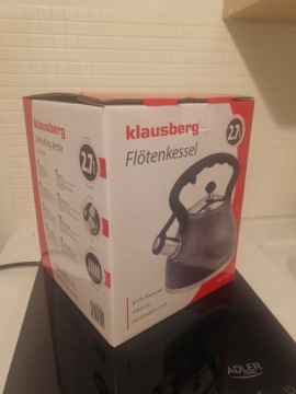 Чайник Klausberg 2,7 л KB-7449 серый толстое дно !