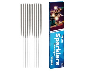 ZIMNE OGNIE 16CM, 10SZT