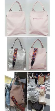 TOREBKA LEWANDOWSKA TORBA CARINE PASTELE I KOLORY