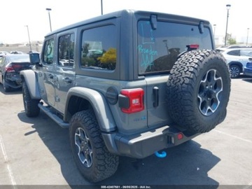 Jeep Wrangler IV 2023 Jeep Wrangler 2023 JEEP WRANGLER 4XE RUBICON 4X4 2.0 Hybryda 270KM, zdjęcie 3