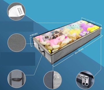 Чехол для постельного белья, контейнер, 3 шт.