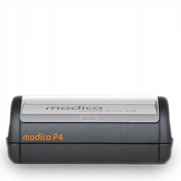 PIECZĄTKA Modico P4, 55x19mm, 6 wersów. CZARNA