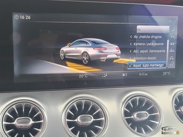 Mercedes Klasa E W213 Coupe 2.0 220d 194KM 2018 Mercedes-Benz Klasa E E220d 194KM 2018r 169Tys KmAmg-Line Multibeam Bezwyp, zdjęcie 24