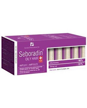 SEBORADIN Kuracja regenerująca do włosów 14 amp