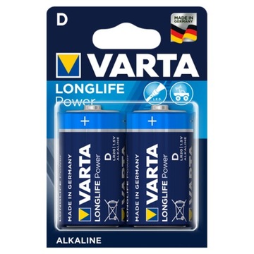 blister 2 szt. baterii VARTA LR20 D LongLife Power