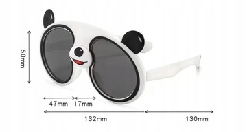 Okulary ochronne dla dzieci Panda