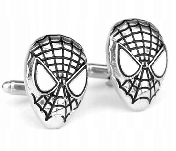 SPINKI DO MANKIETÓW Spiderman ślub