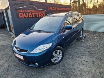 Mazda 5 I 2.0 MZR 145KM 2006 Mazda 5 7-osobowa. Navigacja. KAMERA COFANIA, zdjęcie 1