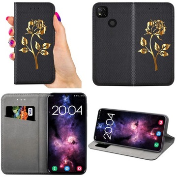 Чехол MAGNET ROSE для Xiaomi Redmi 9C + СТЕКЛО