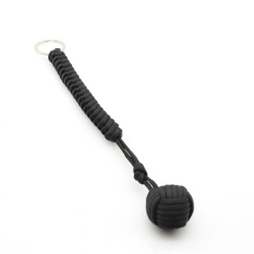 ZK30 Outdoor Self-Defense Umbrella Rope,Monkey Fist Steel Ball Paracord