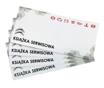 KSIĄŻKA SERWISOWA PRZEGLĄDÓW NAPRAW CITROEN