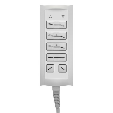 FOTEL PODOLOGICZNY KOSMETYCZNY ELEKTRYCZNY 5 SILNIKÓW KOŁYSKA