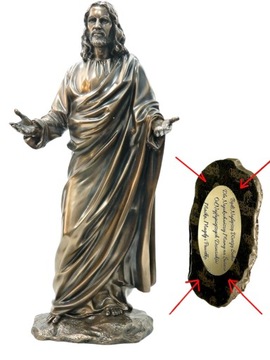 JEZUS CHRYSTUS Z OTWARTYMI RAMIONAMI WZYWAJĄCY v