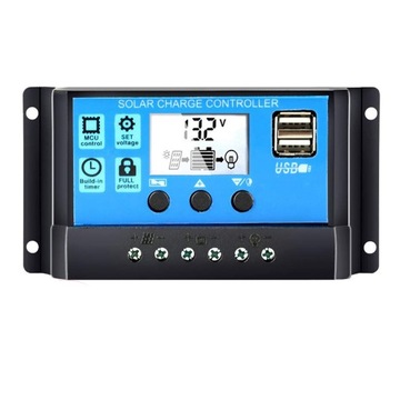 REGULATOR ŁADOWANIA SOLARNY KONTROLER 40A 12V 24V