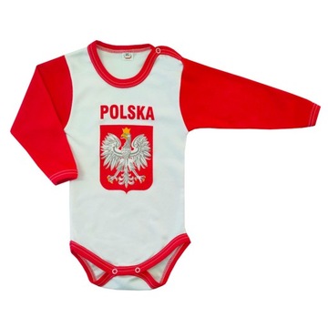 Body długi rękaw 116 cm Polska