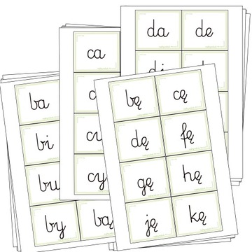 PDF файл - ОТКРЫТЫЕ СЛОГИ - чтение по слогам