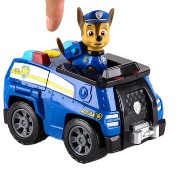 Щенячий патруль трансформирует полицейскую машину + фигурку погони